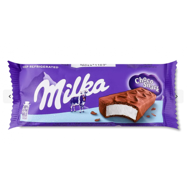 Тістечко бісквітне Milka Choco Snack, 27г Тістечко бісквітне Milka Choco Snack, 27г